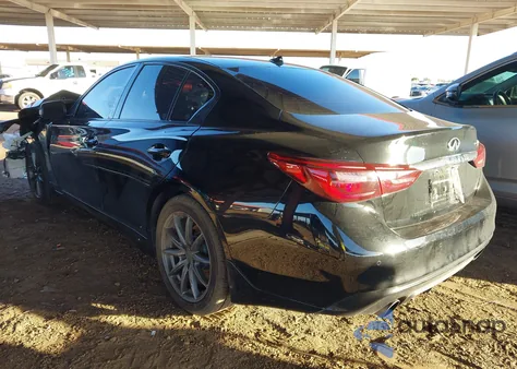 2018 Infiniti Q50 3.0T Luxe из США, поврежденный, VIN JN1EV7APXJM359252